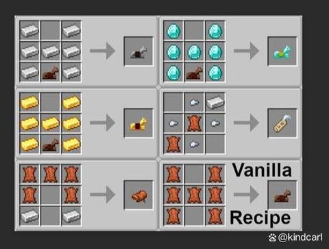 我的世界马套怎么合成[图1]